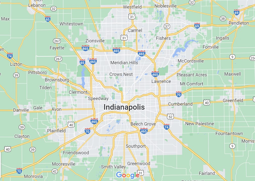 Indianapolis Plumbing Service Area
